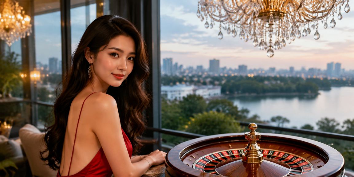 Người dùng tại Hà Nội chơi roulette trực tuyến trong không gian cà phê ấm cúng buổi tối